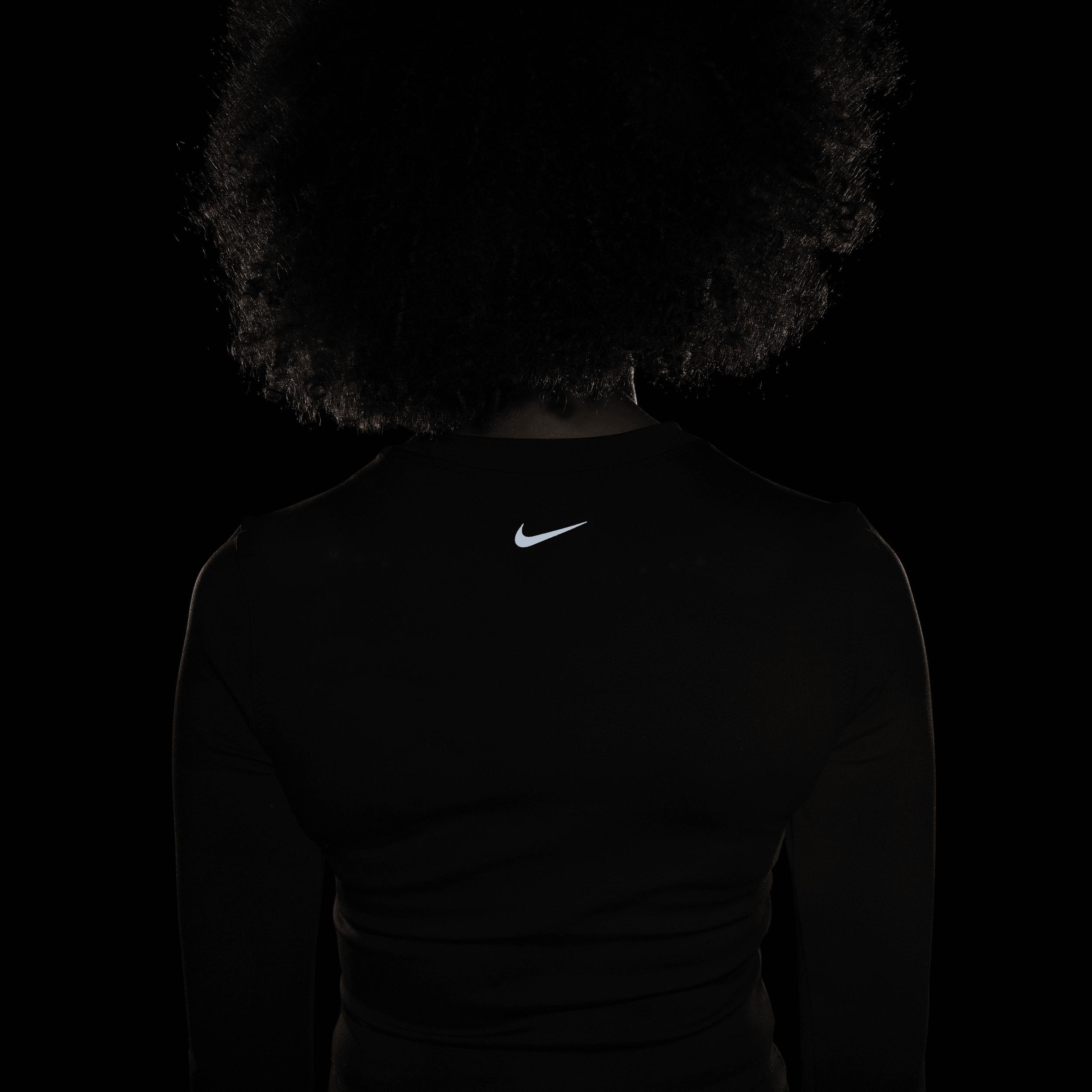 Nike Womens One Fitted Dri-FIT Long-Sleeve Top Product Image