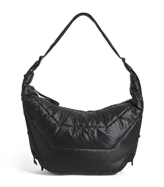 Large Soft Game Cross-body Bag In Black Product Image