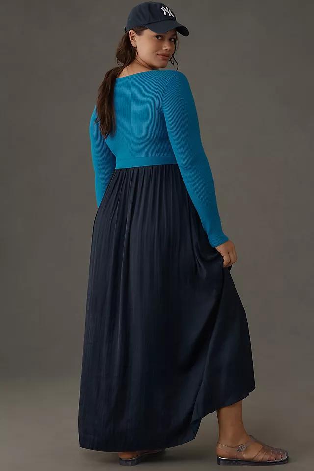 The Thea Twofer Sweater Dress: Scoop-Neck Edition Product Image