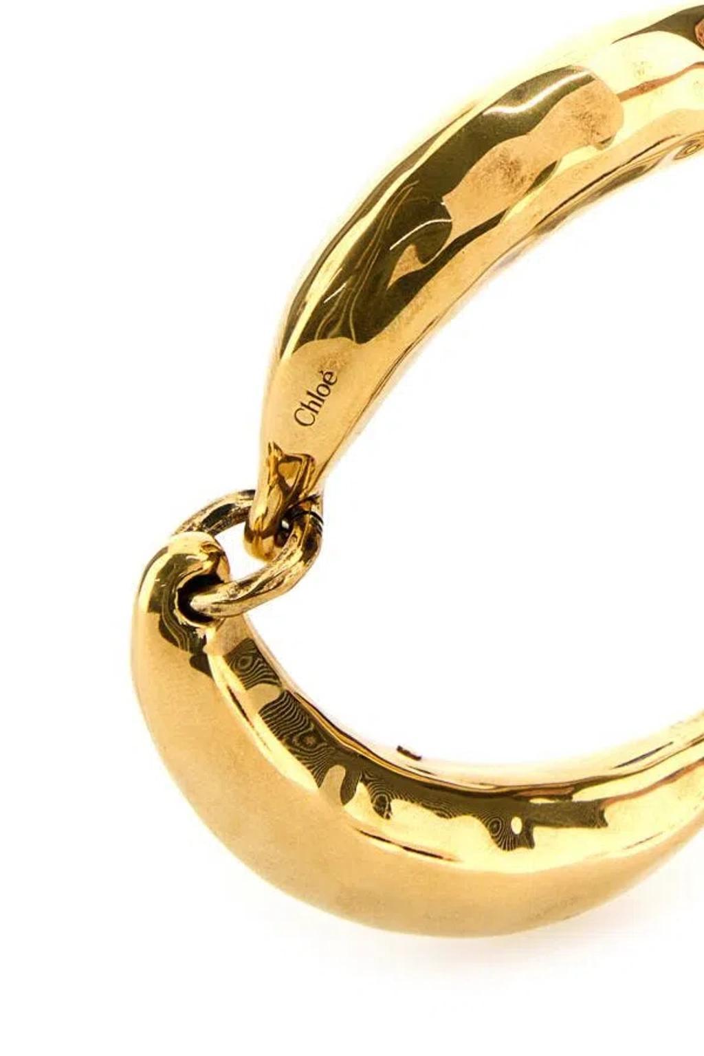 CHLOÉ Chloe Woman Gold Metal Chloe Bananas Bracelet Product Image