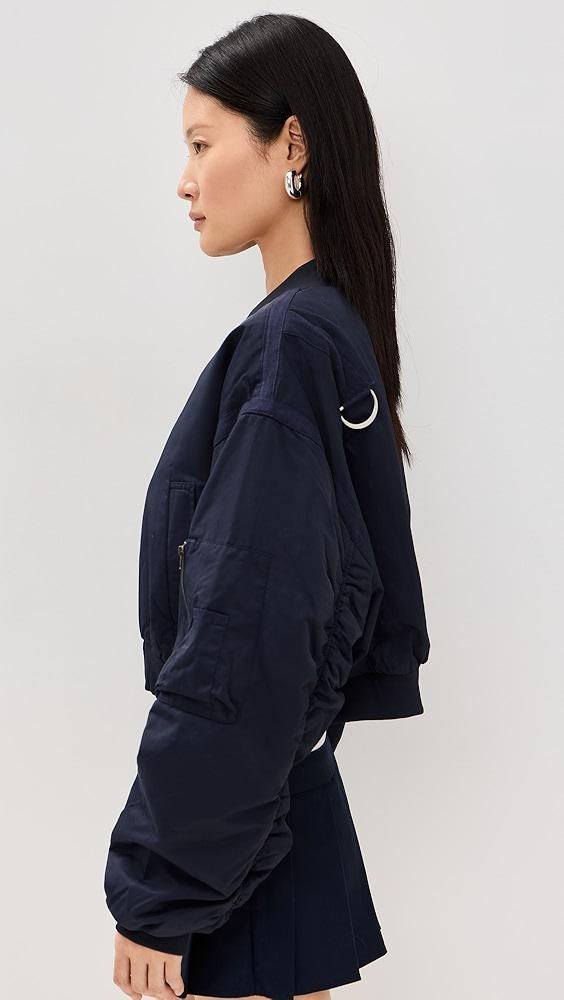 Moon River Oversized Bomber Jacket | Shopbop Product Image