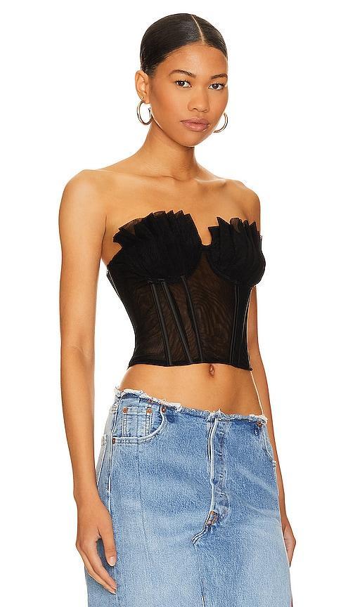 superdown Teddy Corset Top Size M, S, XL, XS, XXS. Product Image