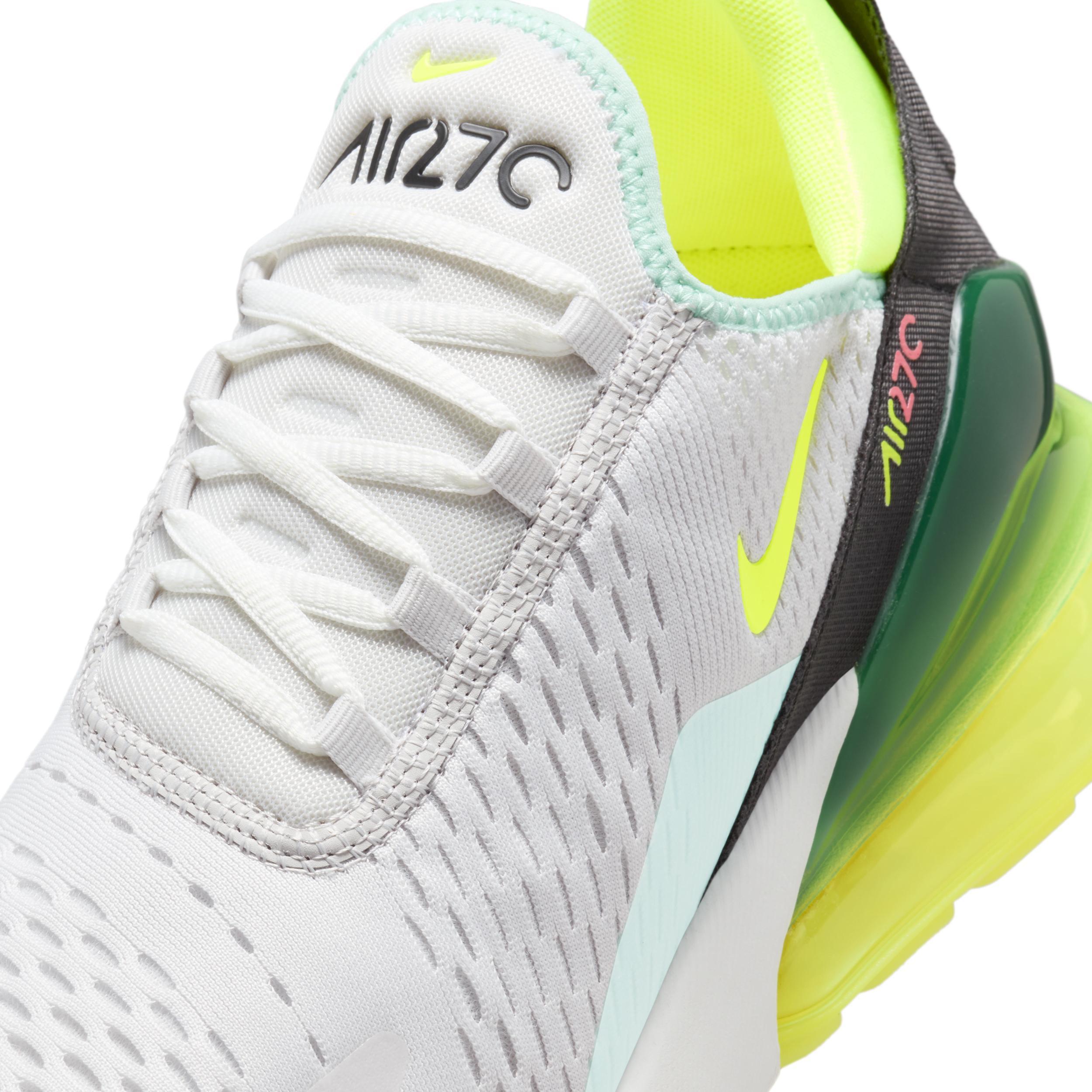 Air Max 270 Sneaker In Vast Grey/volt/hot Lava Product Image