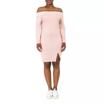 Poetic Justice Womens Long Sleeve Party Dress Product Image