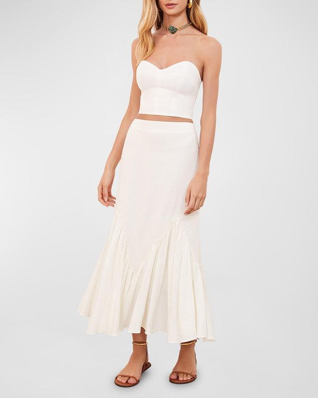 Solid Kerry Long Skirt Product Image