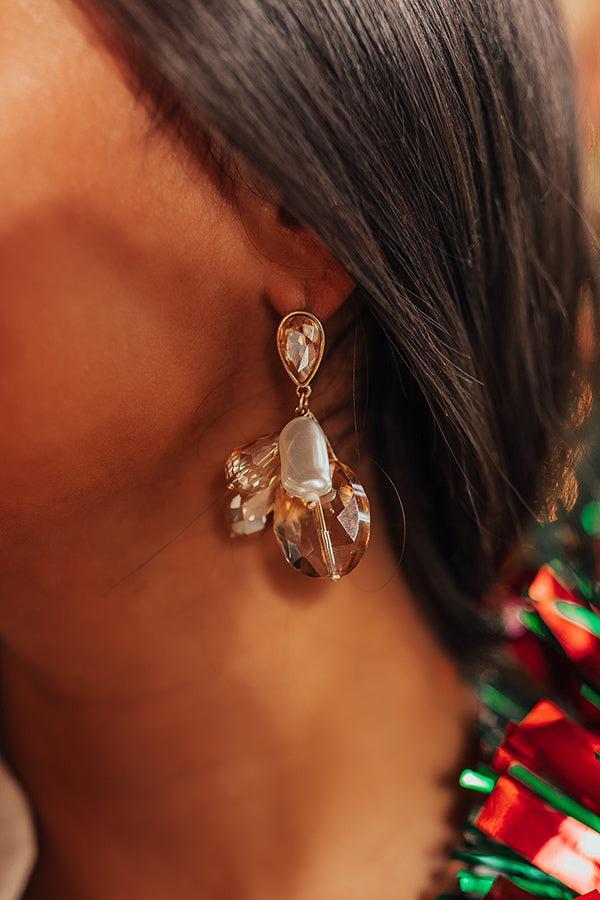 Runway Reverie Earrings In Champagne Product Image