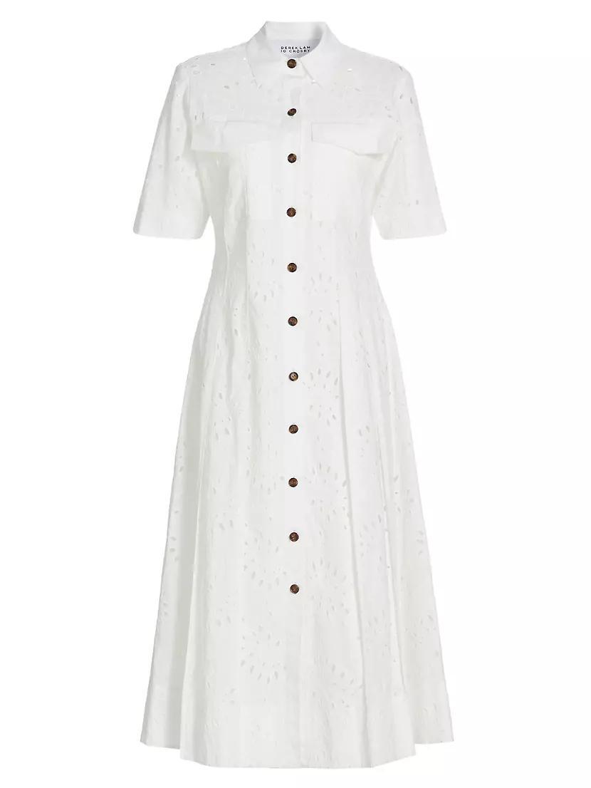 Lincoln Eyelet Utility Shirtdress Product Image