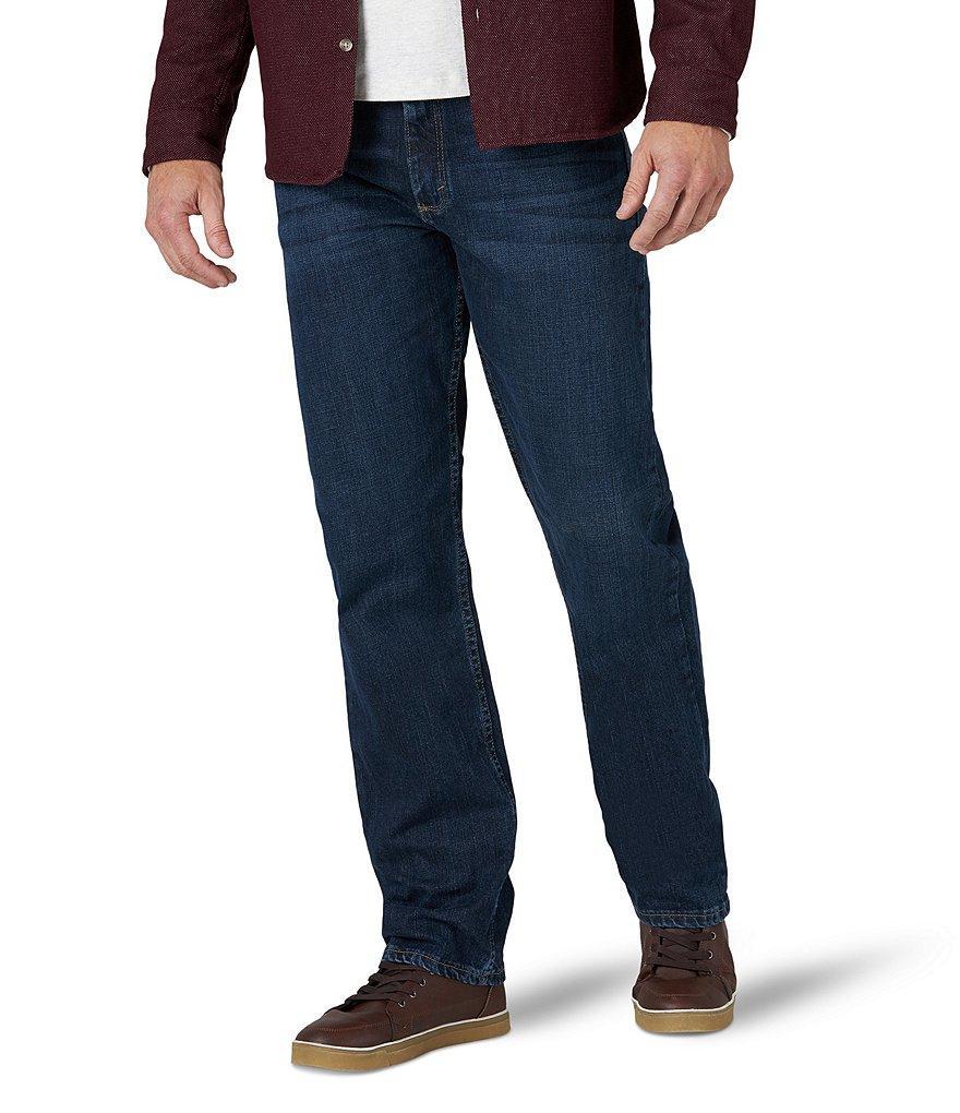 Wrangler® Relaxed Fit Straight Leg Denim Jeans Product Image