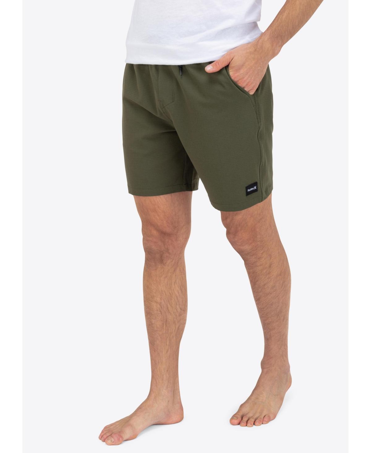 Hurley Zuma II 18 Volley (Charcoal Fern) Men's Shorts Product Image