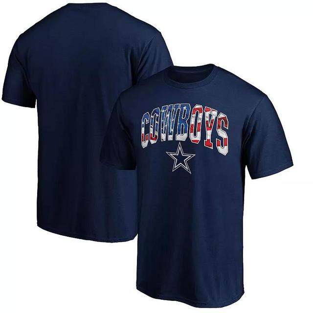 Mens Fanatics Branded Dallas Cowboys Banner Wave T-Shirt Blue Product Image