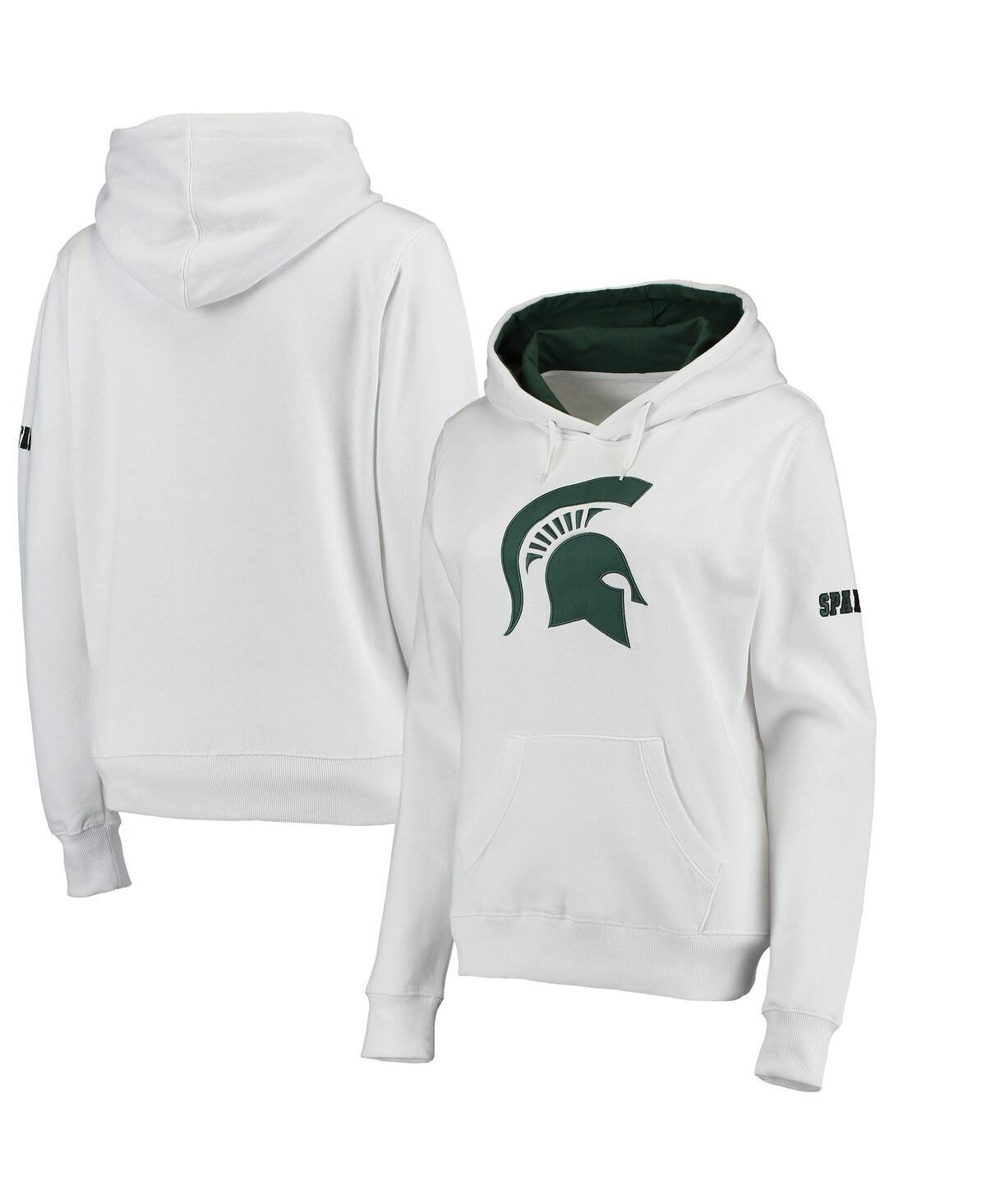 Womens Michigan State Spartans Big Logo Pullover Sweatshirt Product Image