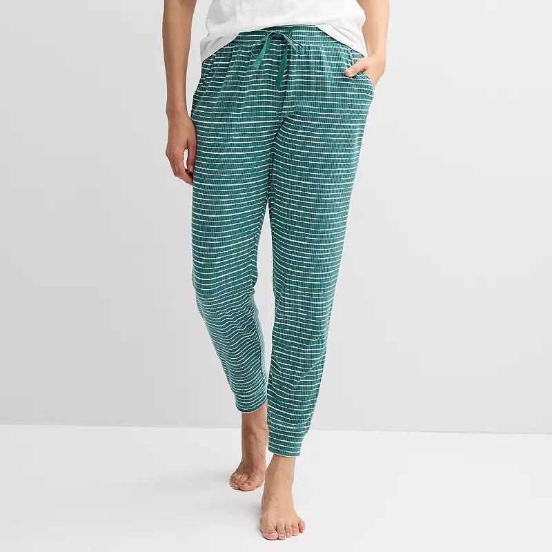 Womens Sonoma Goods For Life Cuffed Pajama Pants Product Image