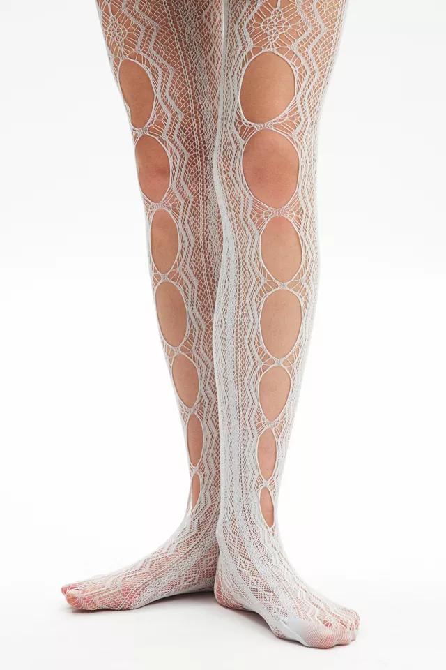 Cutout Lace Tights Product Image