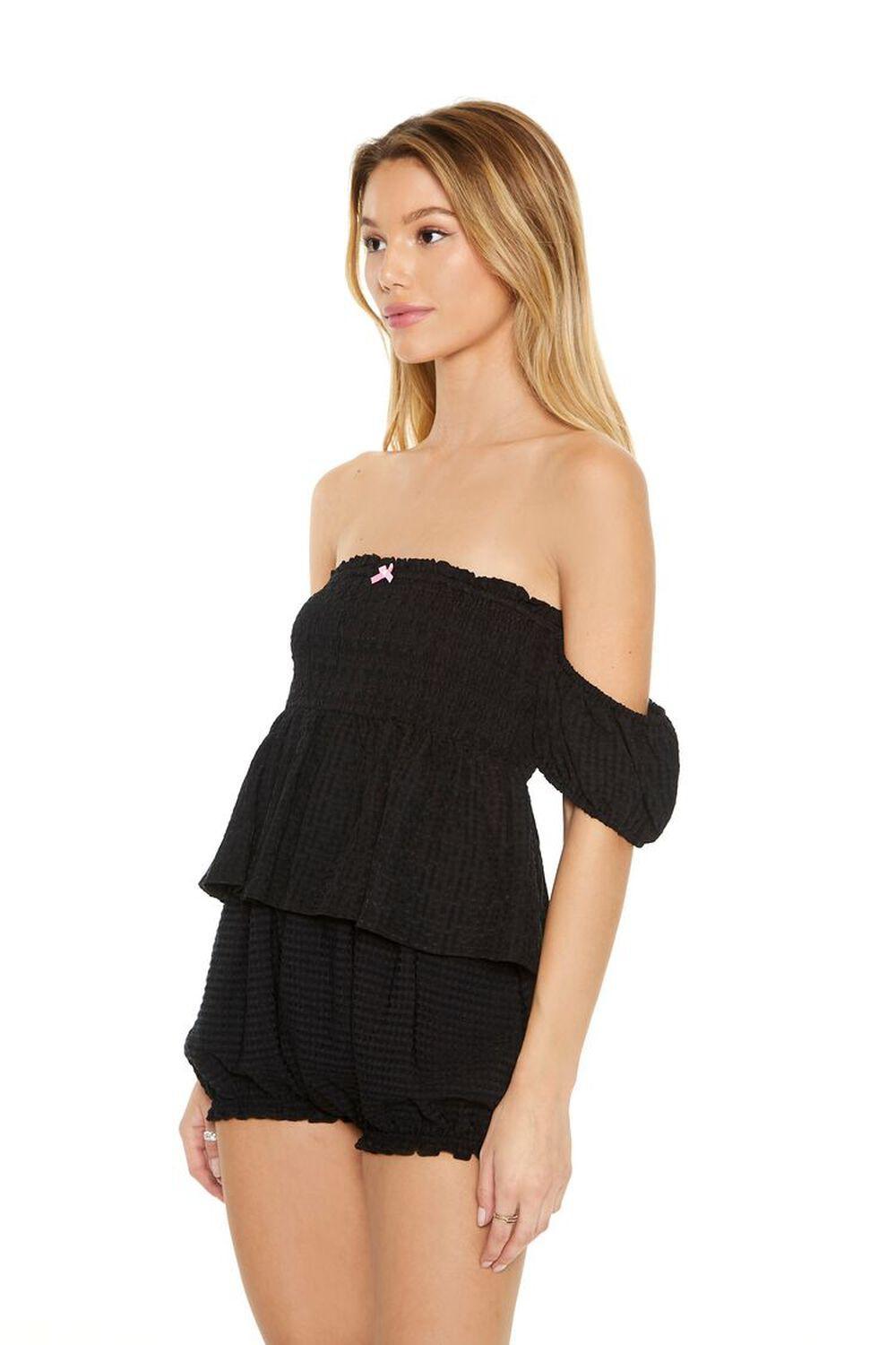 Off-the-Shoulder Bow Top | Forever 21 Product Image