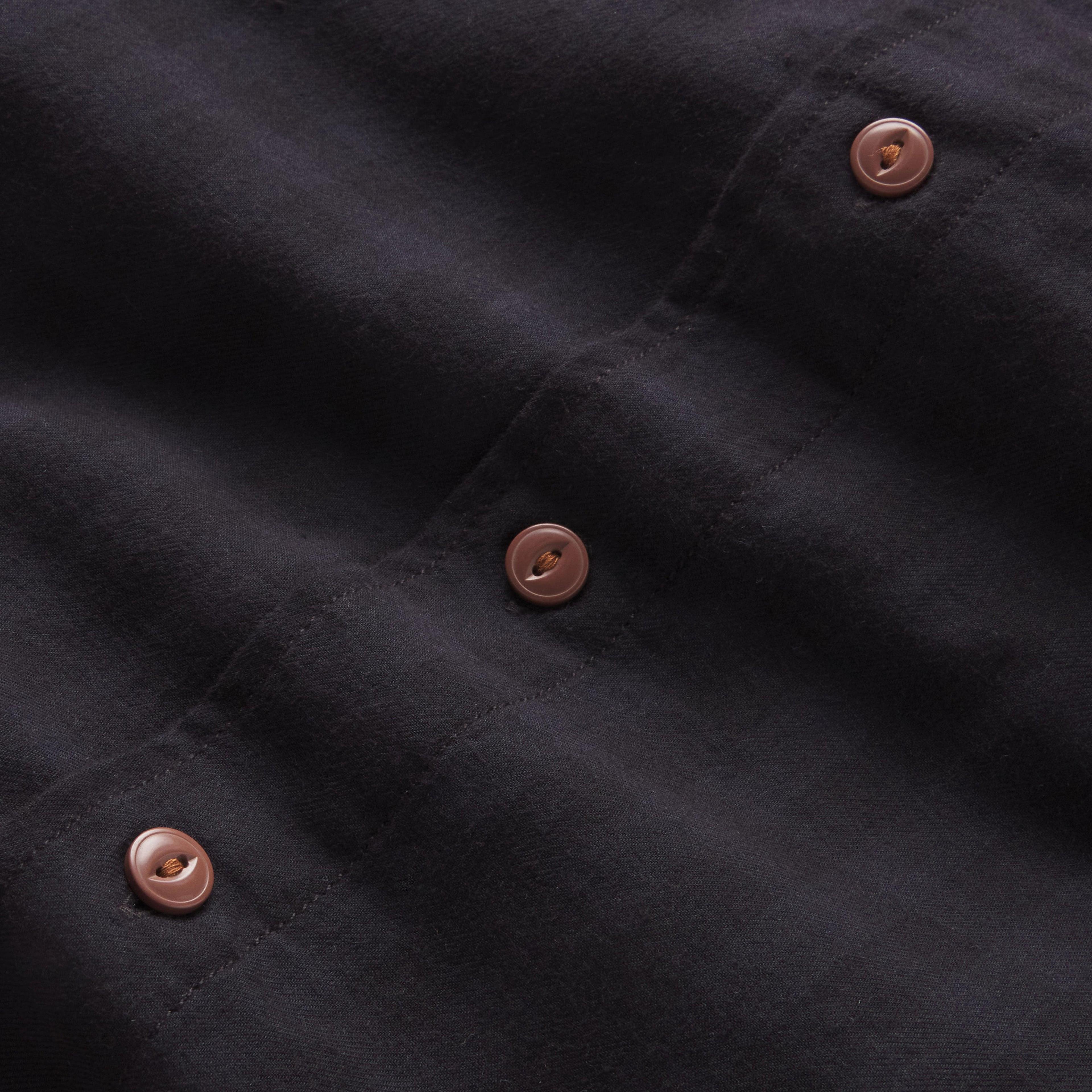 Featherweight Flannel Shirt - Navy Product Image