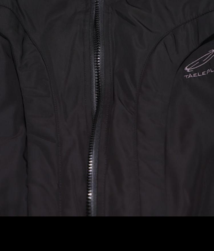 Plain Panel Zip Puffer Bomber Jacket Product Image