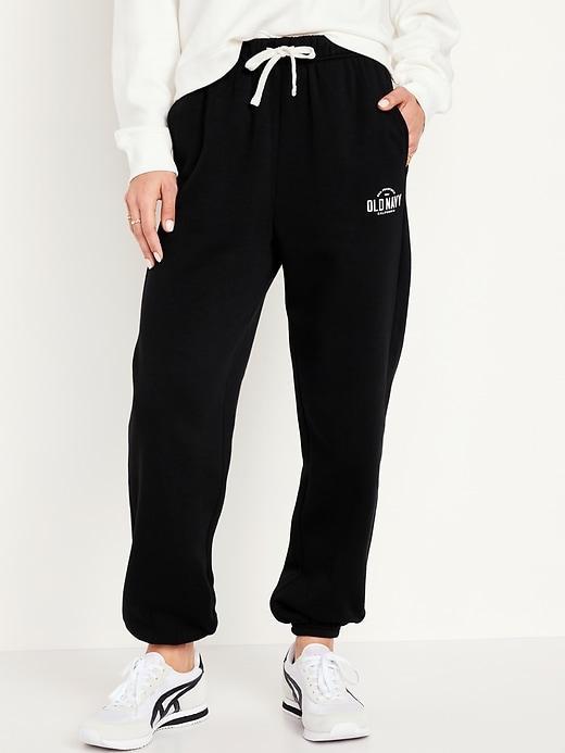 Extra High-Waisted Logo Sweatpants Product Image