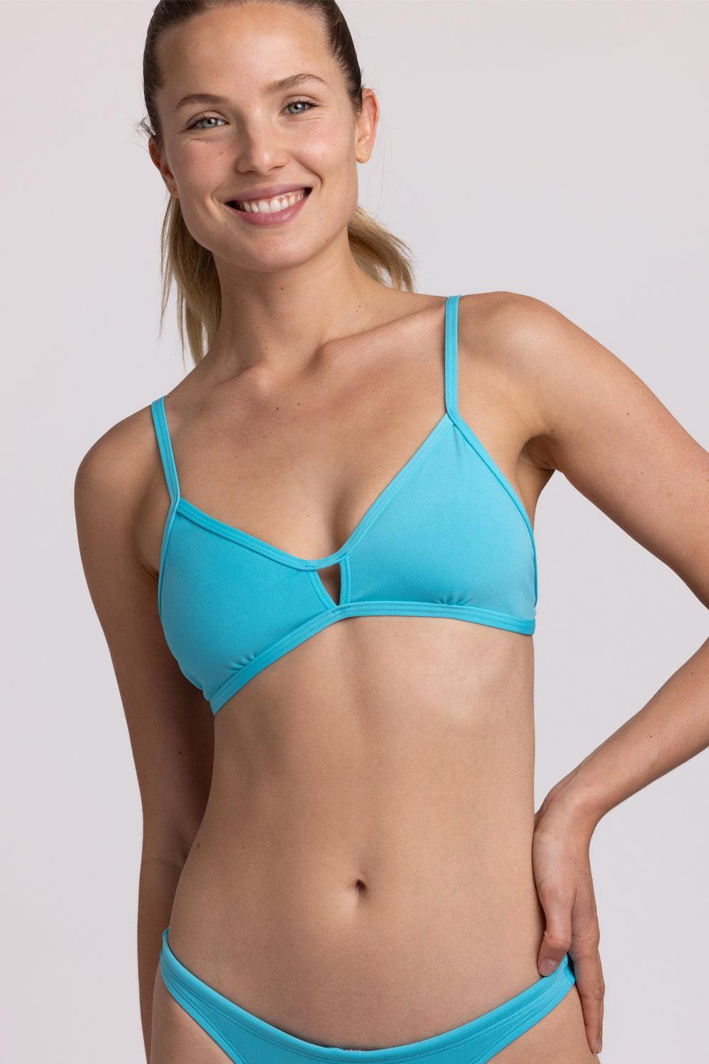 Chloe Bikini Top - Hawaii Blue Female Product Image