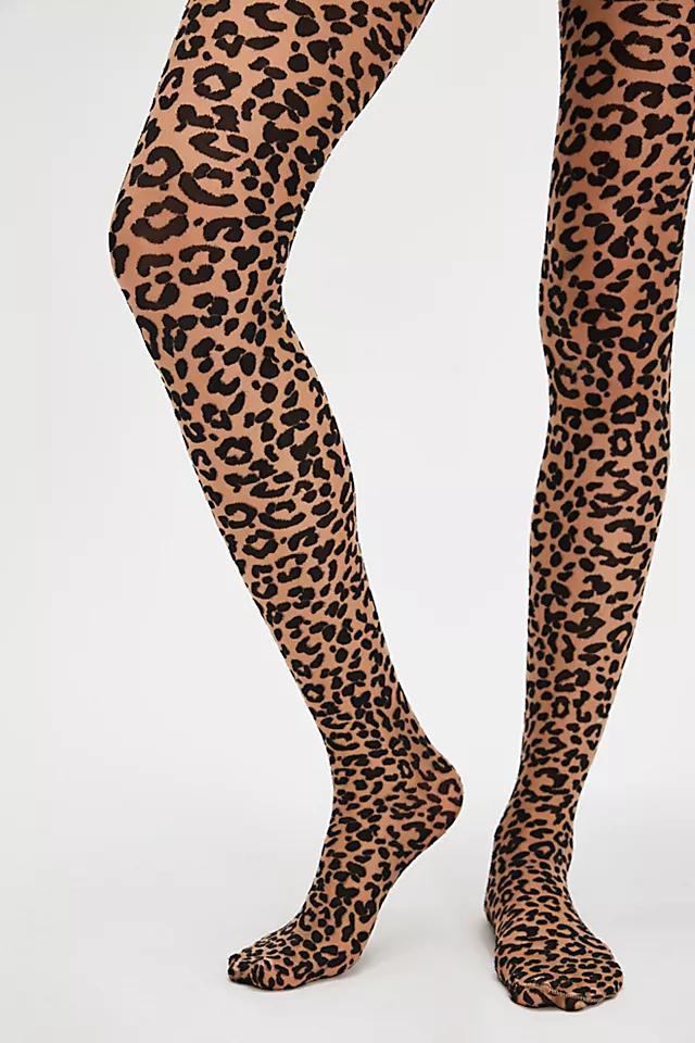 Seeing Spots Leopard Tights Product Image