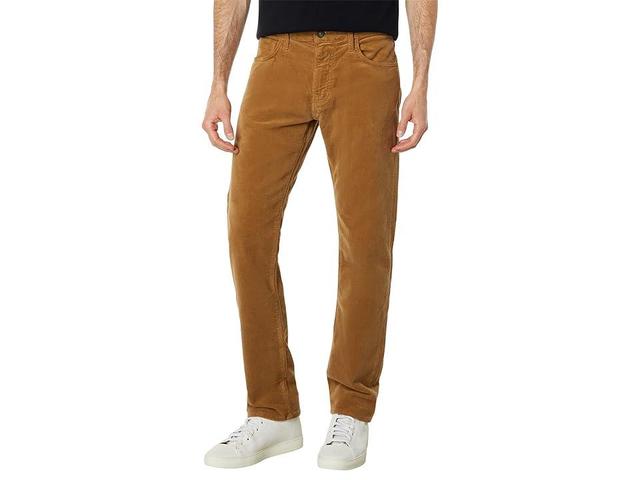 Mavi Jeans Zach Straight Leg (Mustard Cord) Men's Casual Pants Product Image