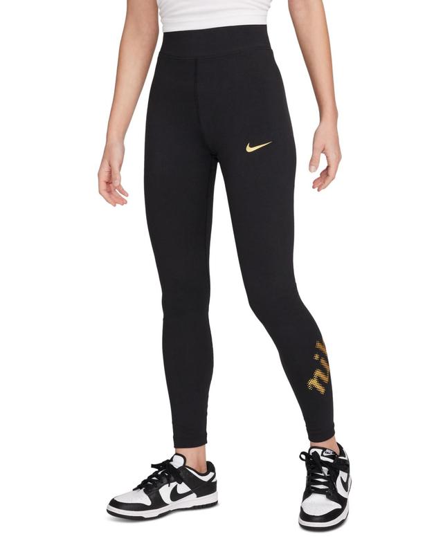 Nike Womens Sportswear Essential High-Rise Full-Length Leggings Product Image