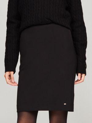 Solid Stretch Pencil Skirt Product Image