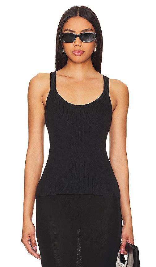 Linen Knit Strappy Tank Product Image