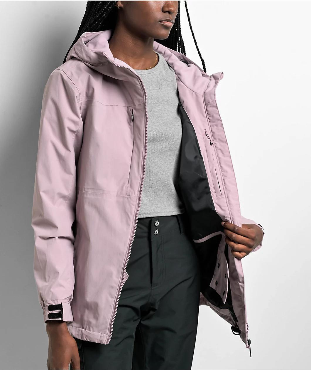 Aperture Sequoia Seafog Mauve 10K Snowboard Jacket Product Image