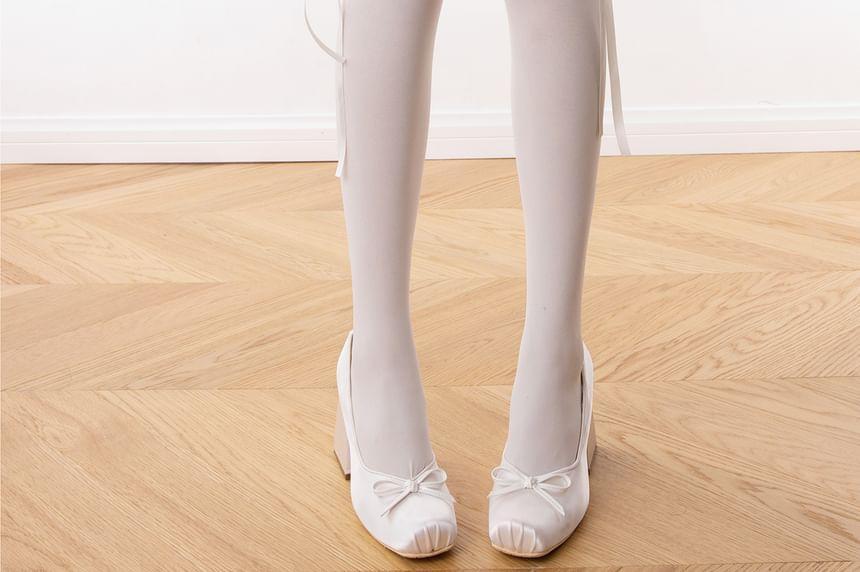 Ribbon Sheer Tights product image