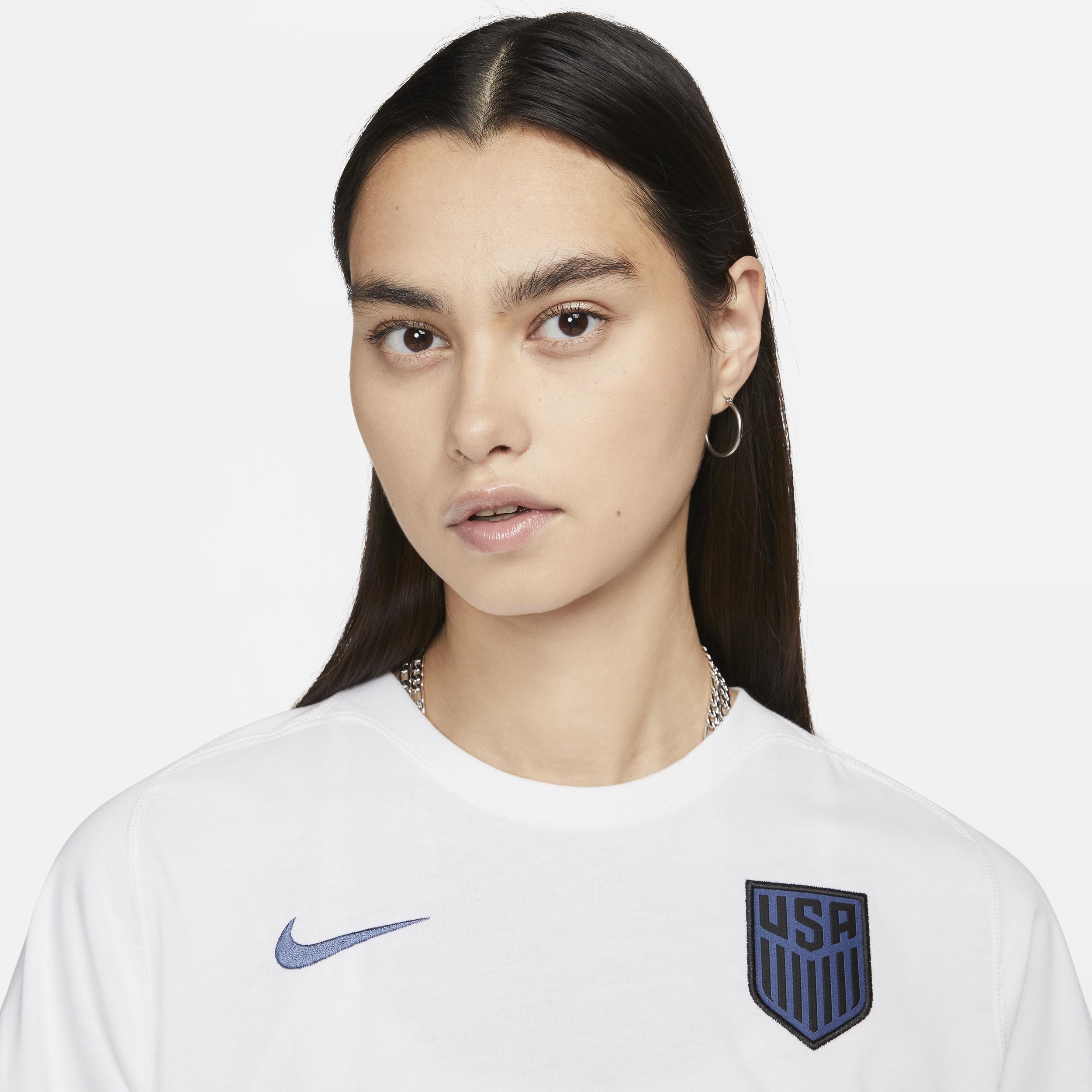 Womens Nike White Usmnt Travel T-shirt Product Image