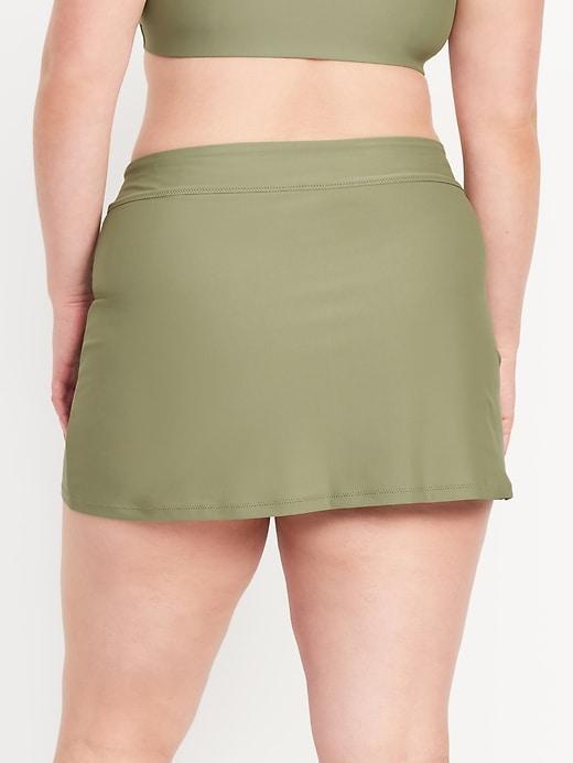 High-Waisted Swim Skirt Product Image