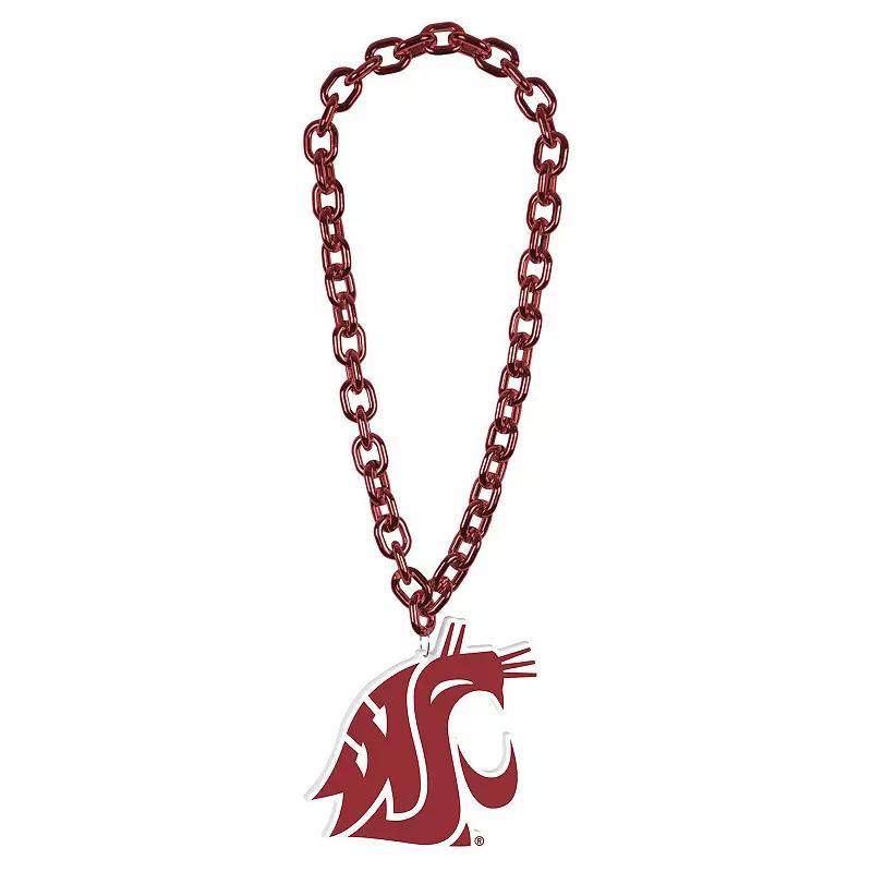 WinCraft Washington State Cougars Big Chain Logo Necklace, Mens, Wsc Team Product Image