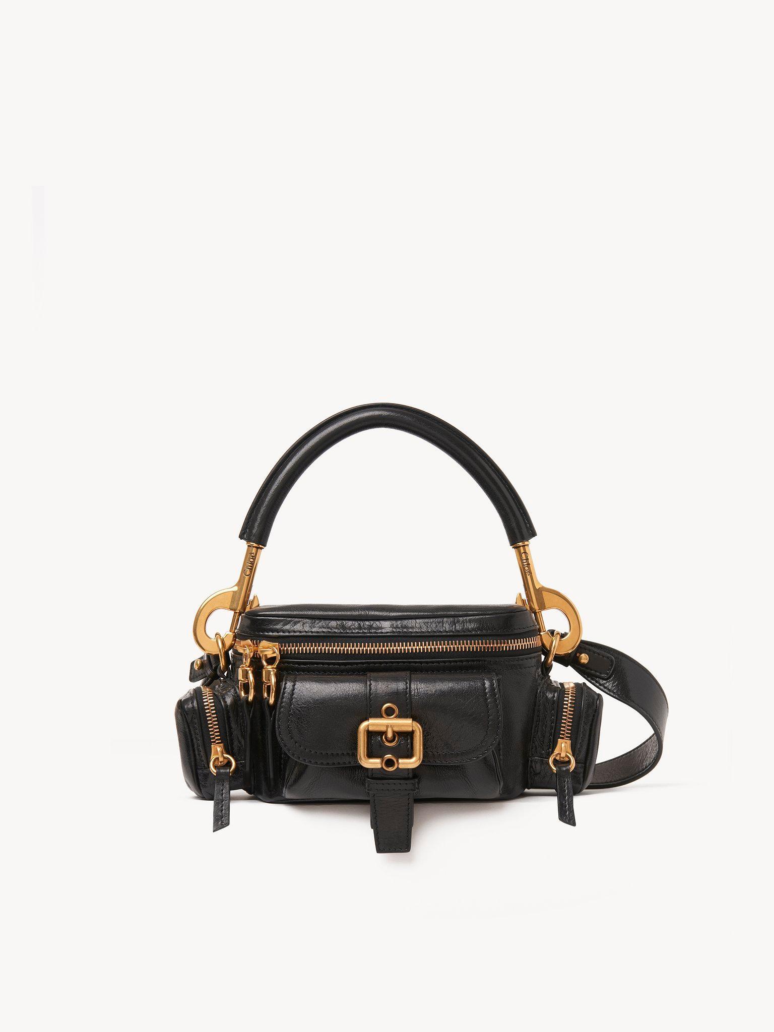 Small Camera bag in shiny leather Product Image