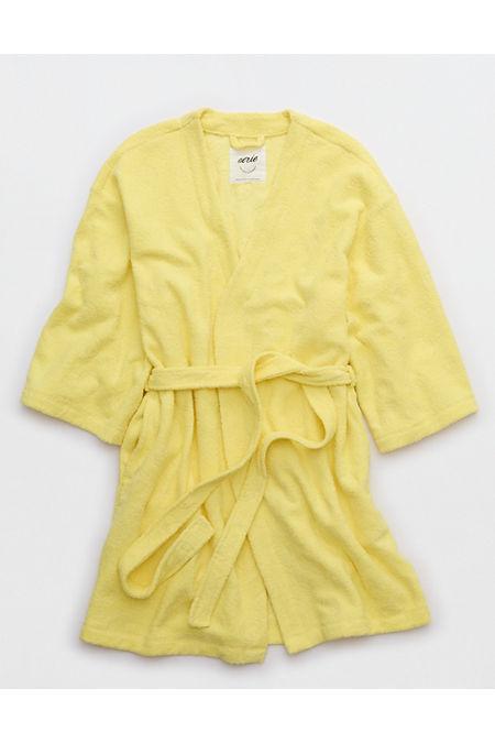 Aerie Smiley Terry Robe Women's Product Image