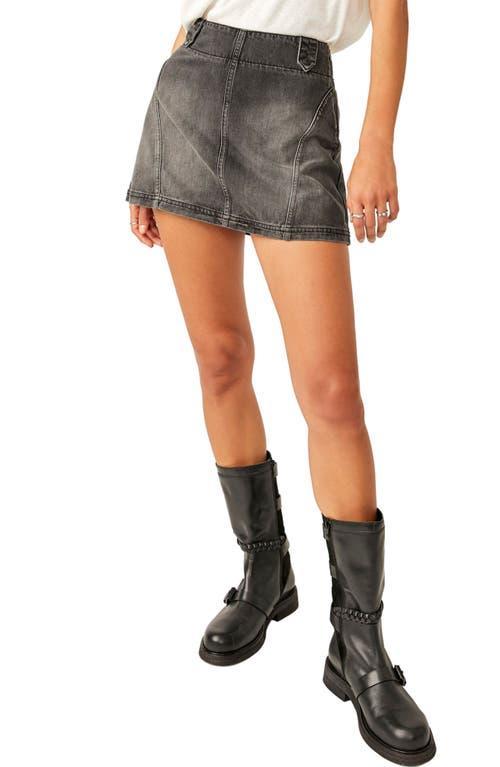 Free People We the Free Runaway Denim Miniskirt Product Image