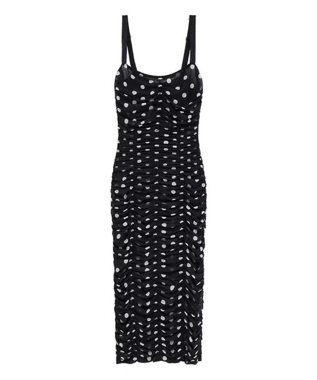 Midi Dress In Black Product Image