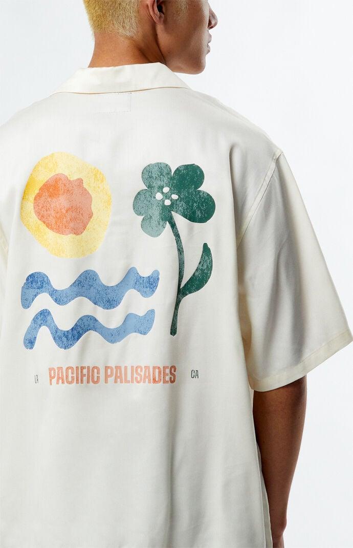 Mens Pacific Palisades Oversized Camp Shirt Product Image