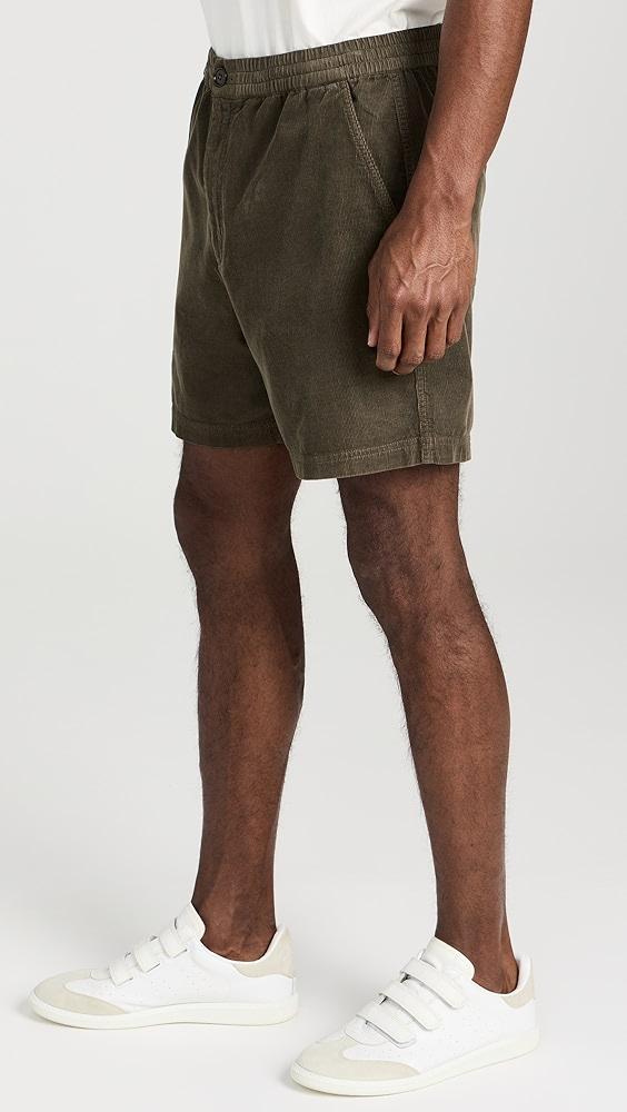 Alex Mill Pull on Easy Shorts in Fine Wale Cord 5.5" | Shopbop Product Image