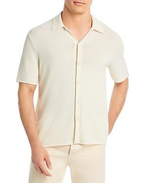 RAG & BONE Off-white Nolan Shirt In Light Dove Product Image