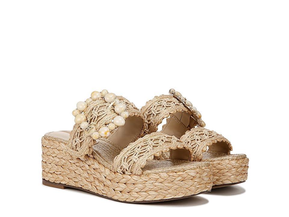 Sam Edelman Cadance Espdarille Platform Wedge Slide Sandal Product Image