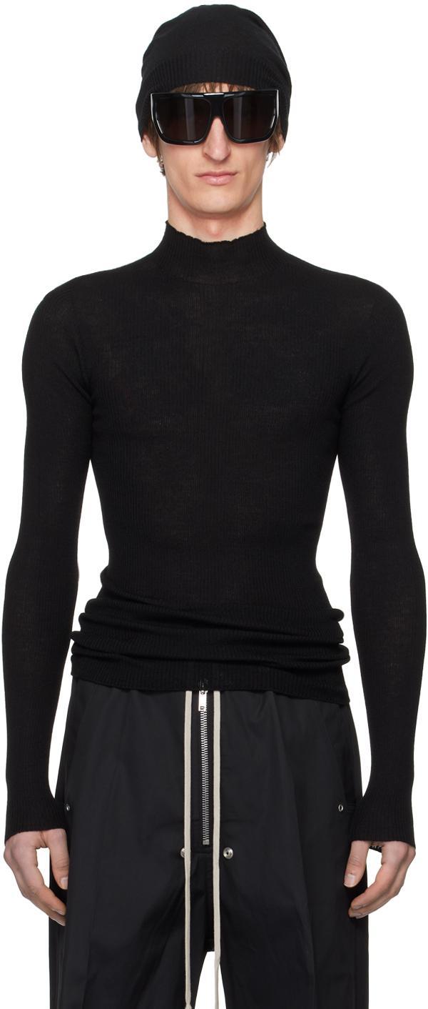 Black Lupetto Sweater In 09 Black Product Image