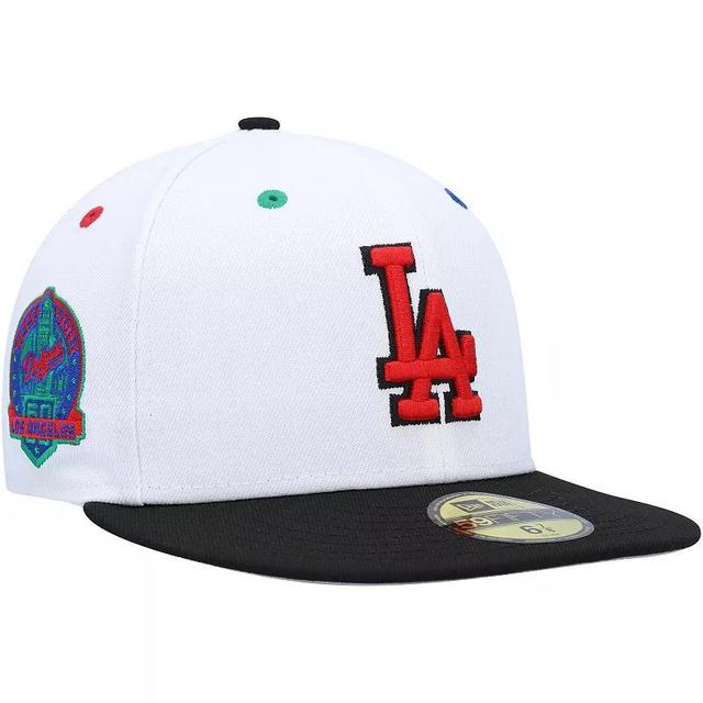 Mens New Era /Black Los Angeles Dodgers 60th Anniversary Primary Eye 59FIFTY Fitted Hat Product Image