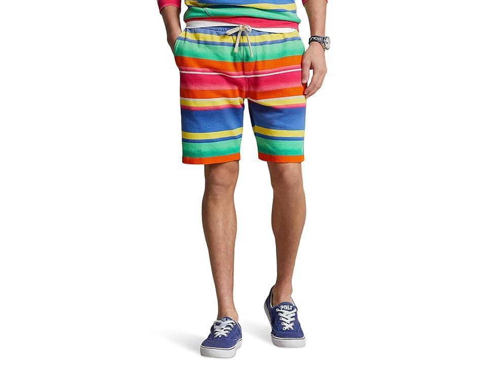 Polo Ralph Lauren 8.5-Inch Striped Spa Terry Shorts (Marais Stripe) Men's Shorts Product Image