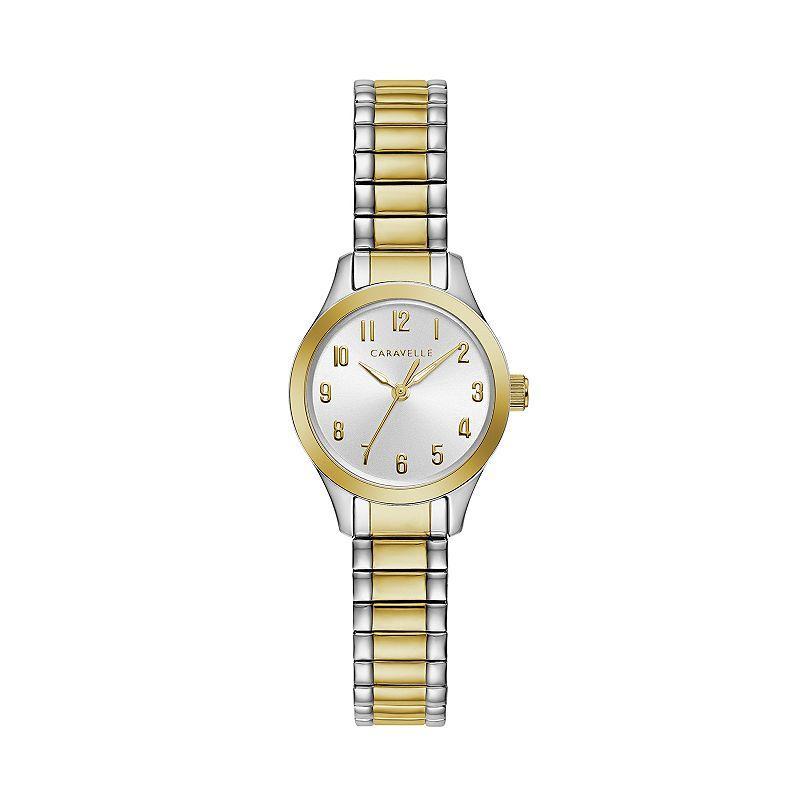 Caravelle by Bulova Womens Two Tone Stainless Steel Expansion Watch - 45L177 Product Image