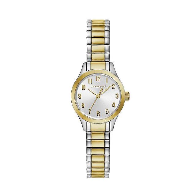 Caravelle by Bulova Womens Two Tone Stainless Steel Expansion Watch - 45L177 Product Image