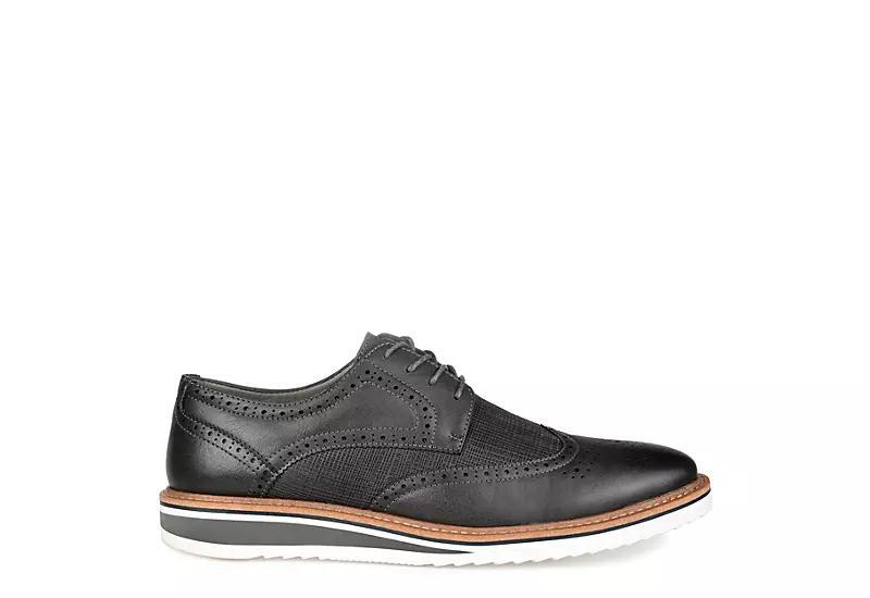 Vance Co. Warrick Mens Wingtip Derby Shoes Red Product Image