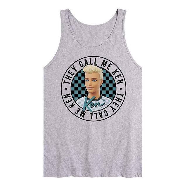 Mens Barbie They Call Me Ken Tank Top Product Image