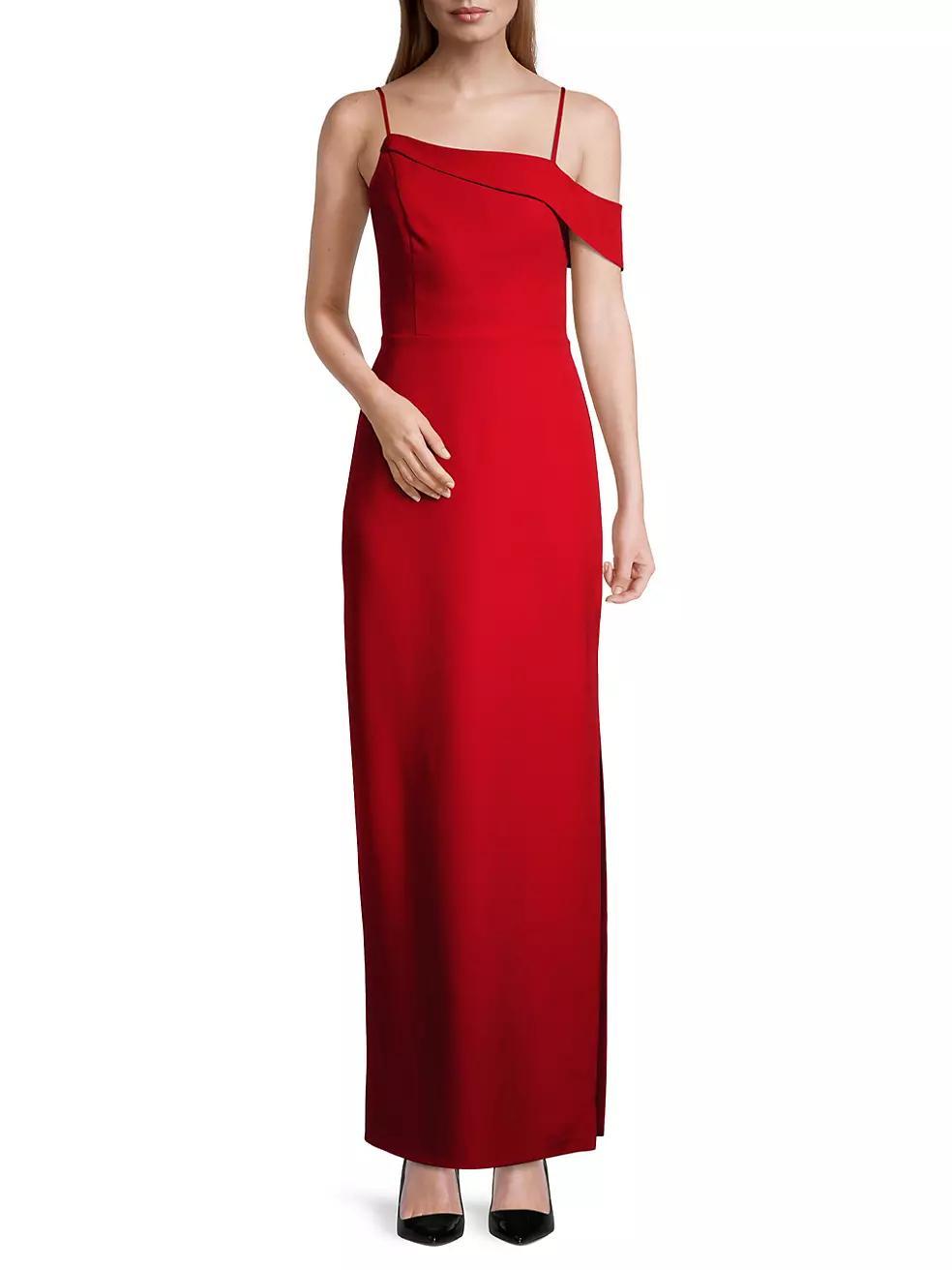 Asymmetric Column Maxi Dress Product Image