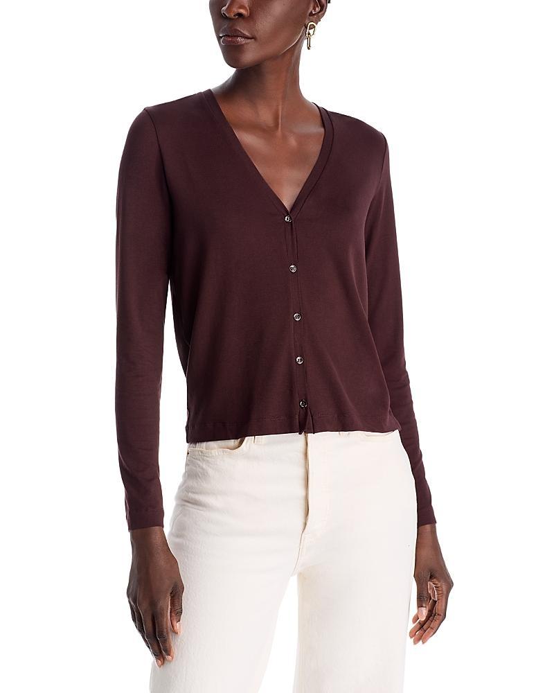 Womens Soft Touch V-Neck Cardigan Product Image