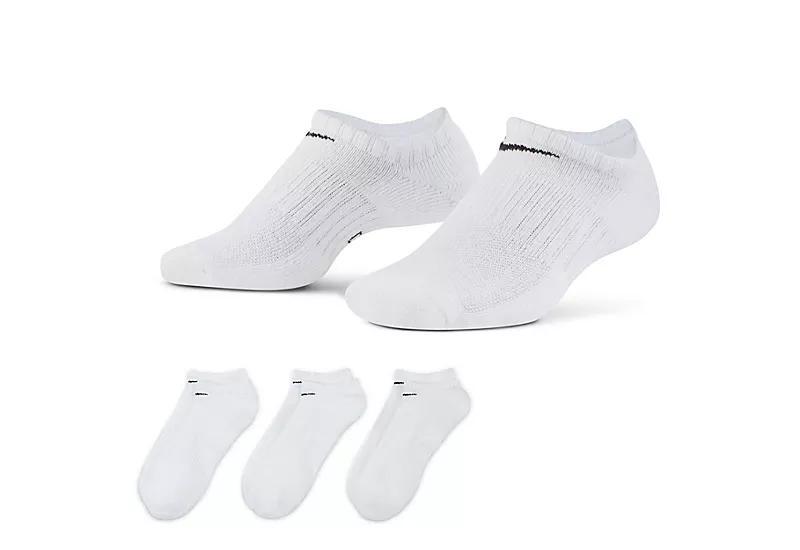 Nike Men's Small Everyday No Show Socks 3 Pairs Product Image